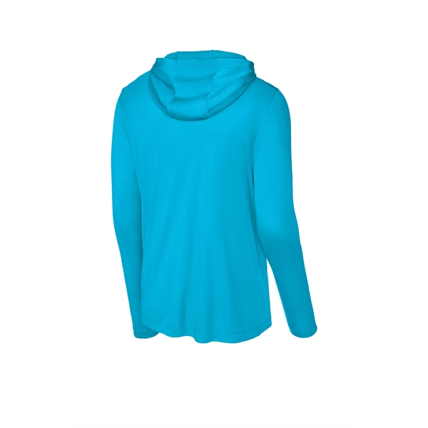 Sport-Tek Posi-UV Pro Long Sleeve Hoodie... from ASI 84863 SanMar