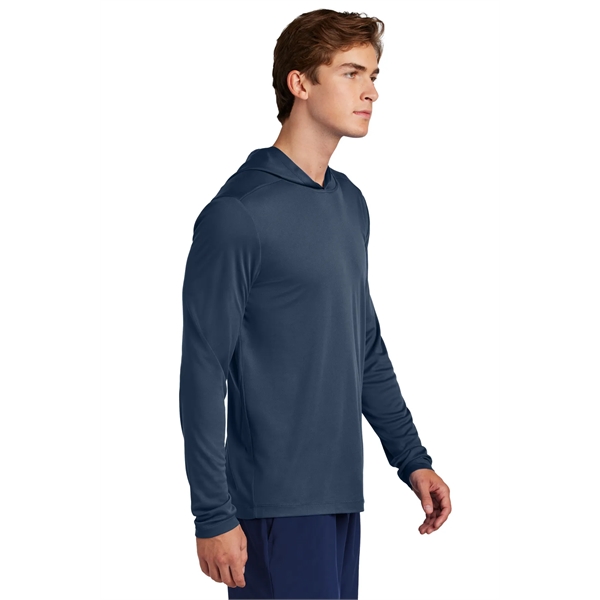 Sport-Tek Posi-UV Pro Long Sleeve Hoodie... from ASI 84863 SanMar