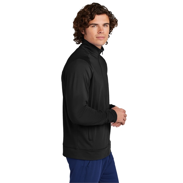 Sport-Tek Sport-Wick Stretch Full-Zip Cadet Jacket... from ASI 84863 SanMar