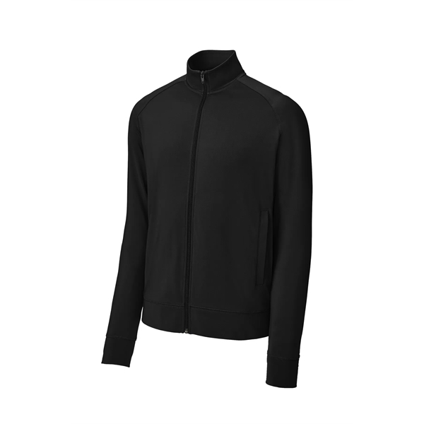 Sport-Tek Sport-Wick Stretch Full-Zip Cadet Jacket... from ASI 84863 SanMar