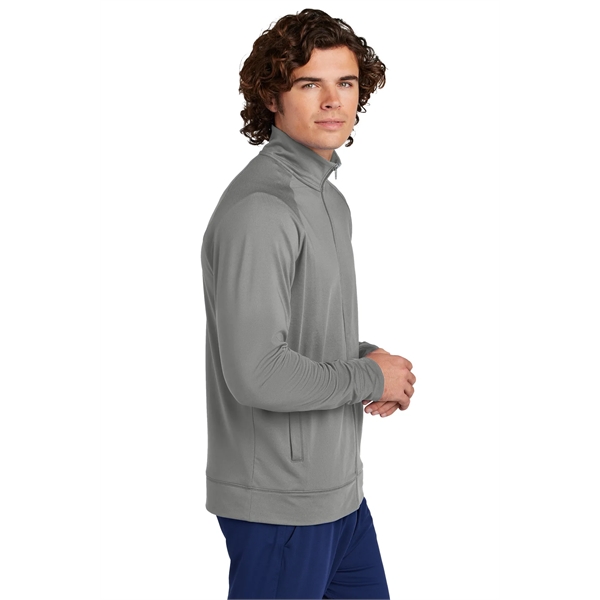 Sport-Tek Sport-Wick Stretch Full-Zip Cadet Jacket... from ASI 84863 SanMar