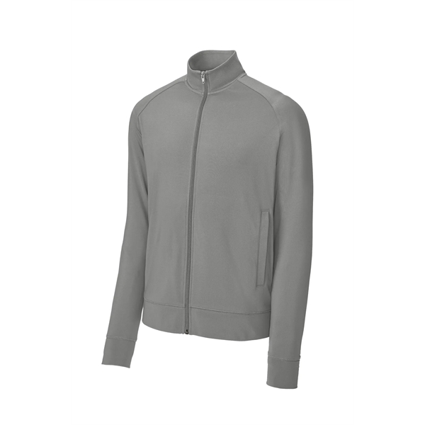 Sport-Tek Sport-Wick Stretch Full-Zip Cadet Jacket... from ASI 84863 SanMar