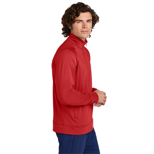 Sport-Tek Sport-Wick Stretch Full-Zip Cadet Jacket... from ASI 84863 SanMar