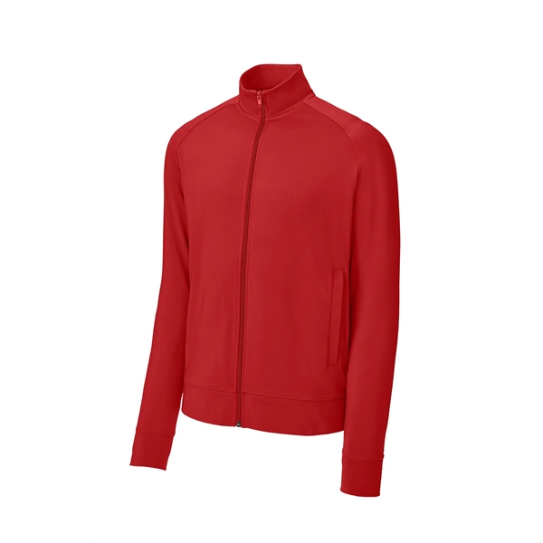 Sport-Tek Sport-Wick Stretch Full-Zip Cadet Jacket... from ASI 84863 SanMar