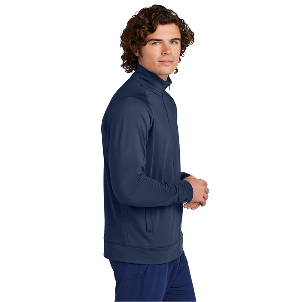 Sport-Tek Sport-Wick Stretch Full-Zip Cadet Jacket... from ASI 84863 SanMar