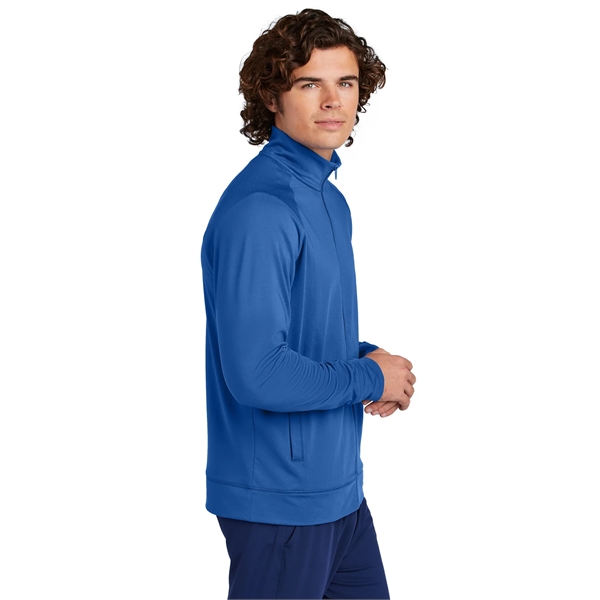 Sport-Tek Sport-Wick Stretch Full-Zip Cadet Jacket... from ASI 84863 SanMar