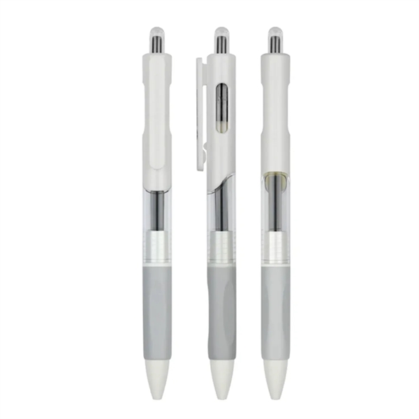 Plastic gel pen with click-action plus 1 color pad imprint on... from ASI 37218 Athena Promo (tm)