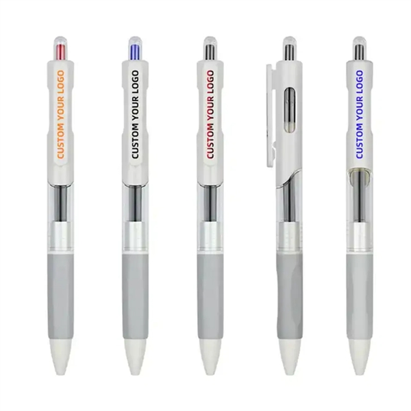 Plastic gel pen with click-action plus 1 color pad imprint on... from ASI 37218 Athena Promo (tm)