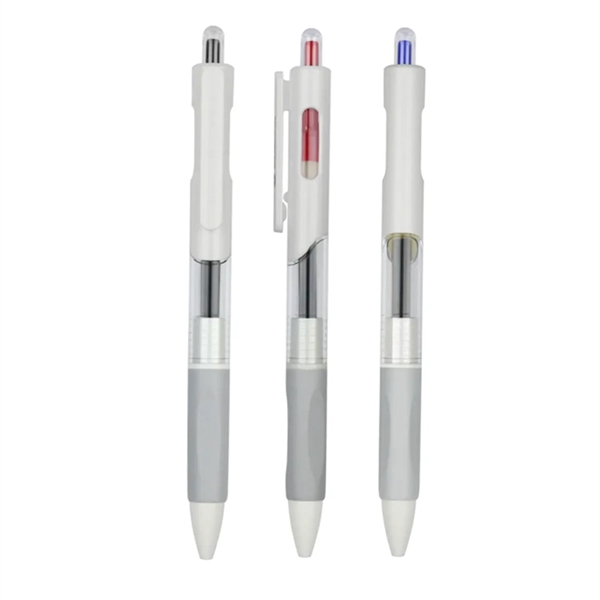 Plastic gel pen with click-action plus 1 color pad imprint on... from ASI 37218 Athena Promo (tm)