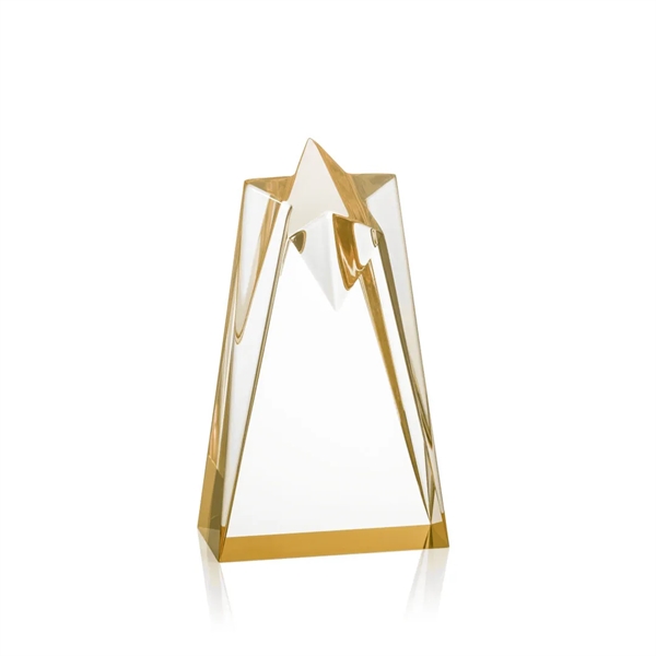 The stunning freestanding Rosina Acrylic award in Gold presents excellence with... from ASI 84592 St Regis Group / St Regis