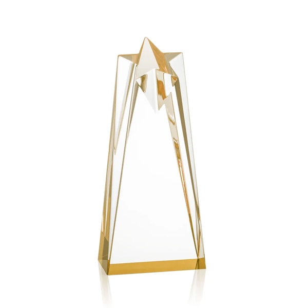 The stunning freestanding Rosina Acrylic award in Gold presents excellence with... from ASI 84592 St Regis Group / St Regis