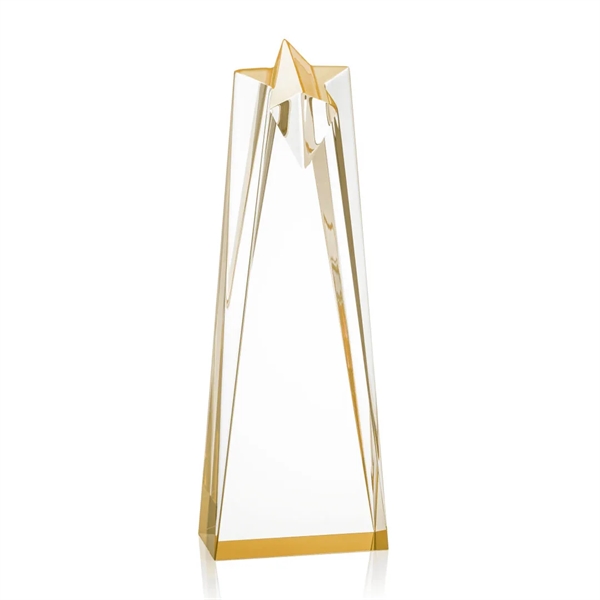 The stunning freestanding Rosina Acrylic award in Gold presents excellence with... from ASI 84592 St Regis Group / St Regis