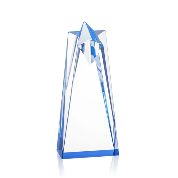The stunning freestanding Rosina Acrylic award in Blue presents excellence with... from ASI 84592 St Regis Group / St Regis