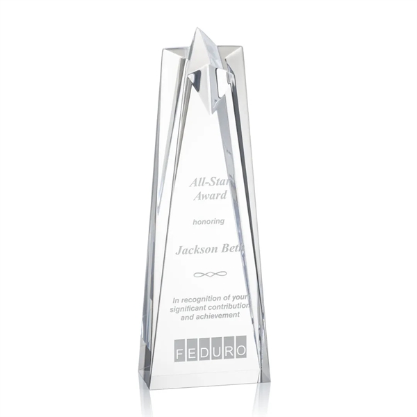 The stunning Rosina award presents excellence with a freestanding star peak... from ASI 84592 St Regis Group / St Regis