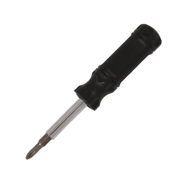 6-in-1 Multi-Tool Screwdriver with #1 and #2 Phillips heads, 5/16" and... from ASI 52840 Evans Manufacturing