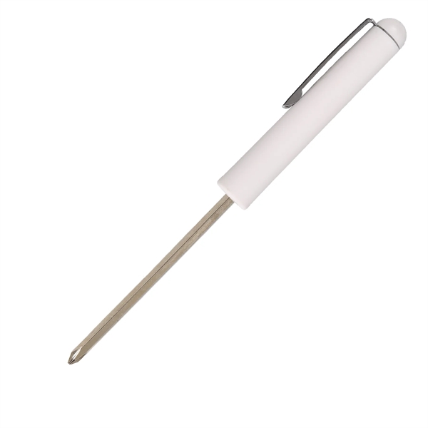 Pocket screwdriver with reversible blade, #1 Phillips head and 3mm flat... from ASI 52840 Evans Manufacturing