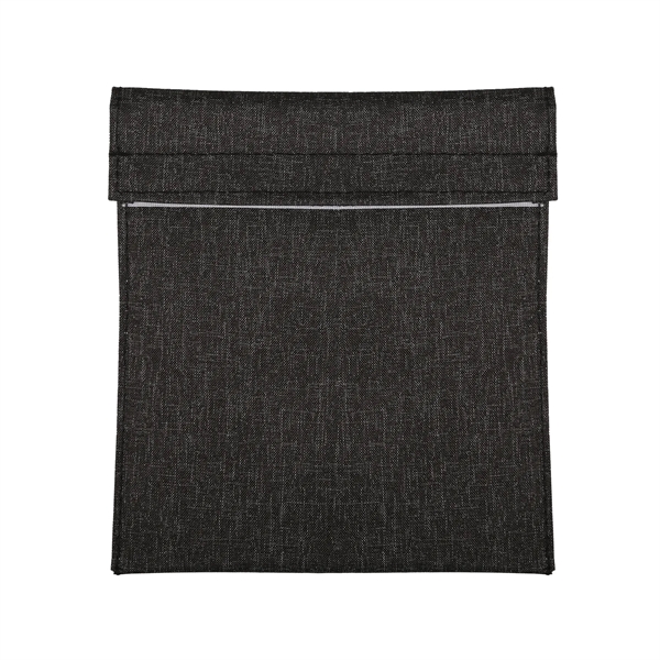 7 1/4" x 6 1/2" rPET sandwich storage bag with hook... from ASI 52840 Evans Manufacturing