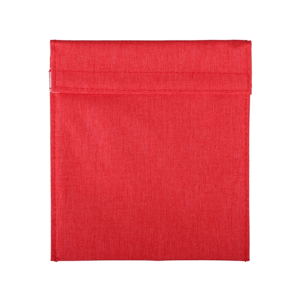 7 1/4" x 6 1/2" rPET sandwich storage bag with hook... from ASI 52840 Evans Manufacturing