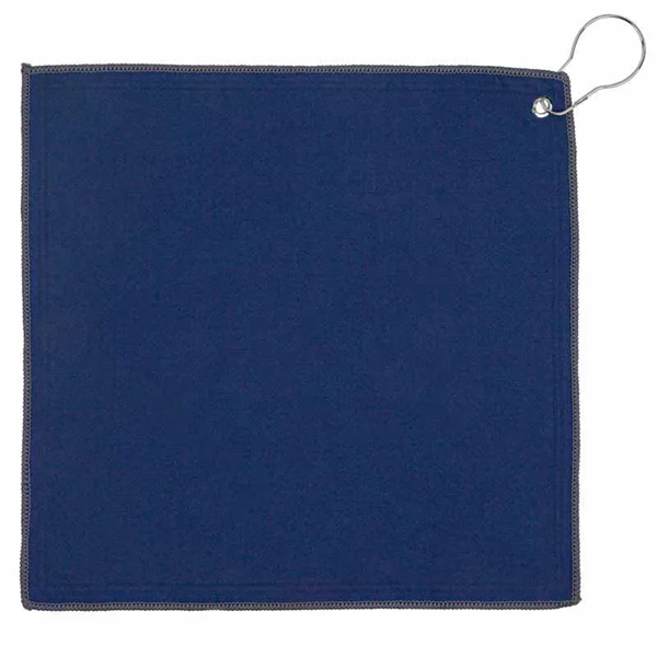 12" x 12" Recycled Golf Towel with Carabiner... from ASI 57956 Graphco line