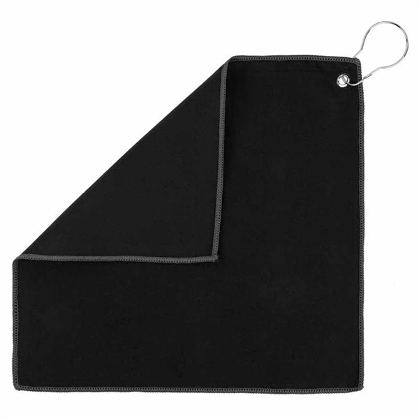 12" x 12" Recycled Golf Towel with Carabiner... from ASI 57956 Graphco line