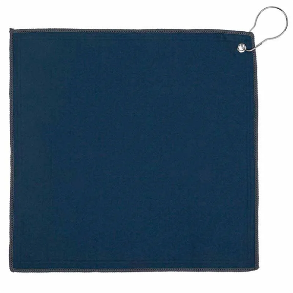 12" x 12" Recycled Golf Towel with Carabiner... from ASI 57956 Graphco line