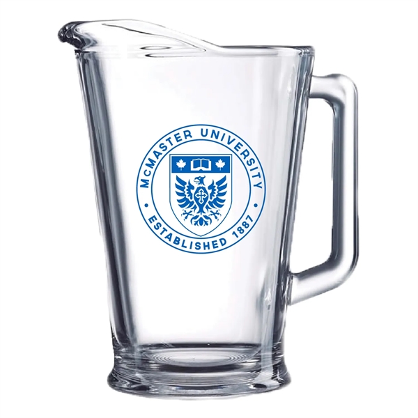 60 Oz. Clear Glass Pitcher.... from ASI 74245 Nordic Co Inc / Nordic Nordic Promos