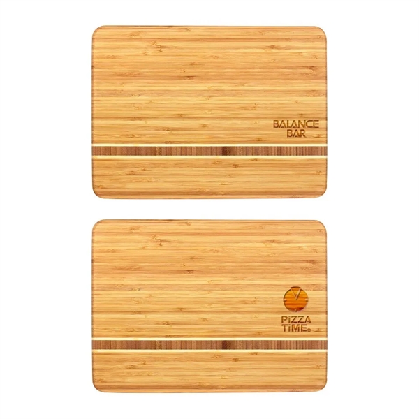 15" x 11" serving and cutting board made of eco-friendly bamboo.... from ASI 88060 Snugz/USA Inc