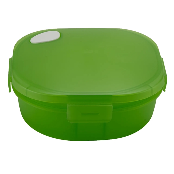 Microwave and dishwasher safe food steamer with vent lid and flip-down... from ASI 52840 Evans Manufacturing
