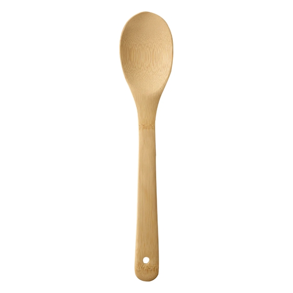 Naturally heat and bacteria-resistant bamboo spoon.... from ASI 52840 Evans Manufacturing