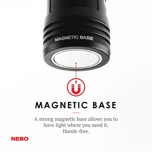 The NEBO SLYDE™ KING Amazing Rechargeable Work Light and Flashlight at... from ASI 46170 Compass Industries Inc