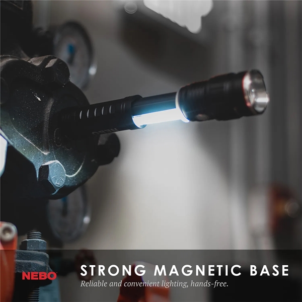 The NEBO SLYDE™ KING Amazing Rechargeable Work Light and Flashlight at... from ASI 46170 Compass Industries Inc