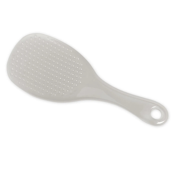Translucent colored rice paddle kitchen tool with pad printed graphics.... from ASI 52840 Evans Manufacturing
