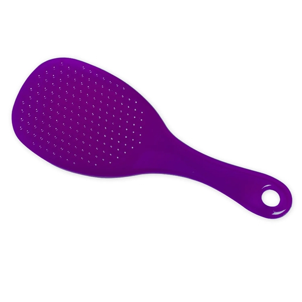 Translucent colored rice paddle kitchen tool with pad printed graphics.... from ASI 52840 Evans Manufacturing