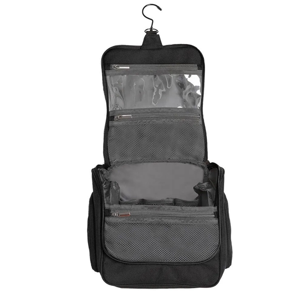 Lightweight and extra convenient, the Brookstone Large Travel Toiletry Pouch is... from ASI 61005 Hirsch Gift Inc