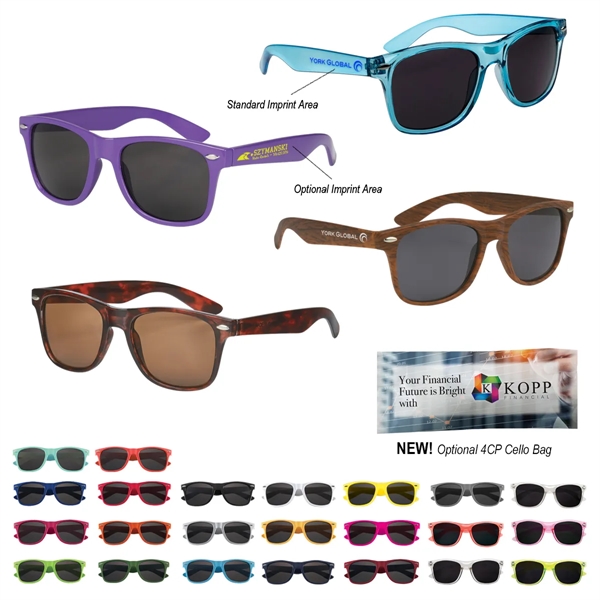 Stay safe and stylish under the sun with Malibu sunglasses, featuring... from ASI 57956 Graphco line