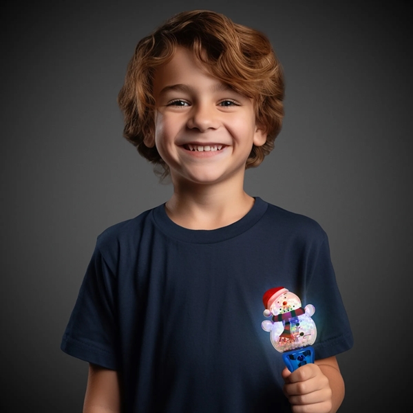 Snowman spinner wand with LED lights.... from ASI 42016 Brighter Promotions Inc