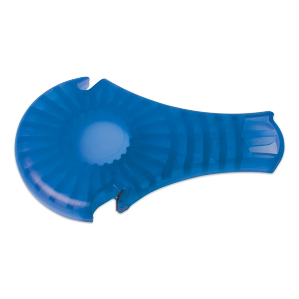 Multitask bottle and can opener with 4-in-1 design.... from ASI 52840 Evans Manufacturing