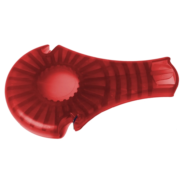 Multitask bottle and can opener with 4-in-1 design.... from ASI 52840 Evans Manufacturing