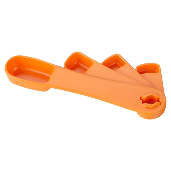 Measuring spoon set with 1/4, 1/2, 1 tsp and 1 tbsp... from ASI 52840 Evans Manufacturing