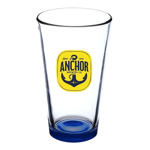 16 oz. pint glass with a thick base and walls.... from ASI 88060 Snugz/USA Inc
