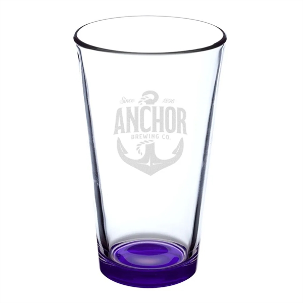 16 oz. pint glass with a thick base and walls.... from ASI 88060 Snugz/USA Inc