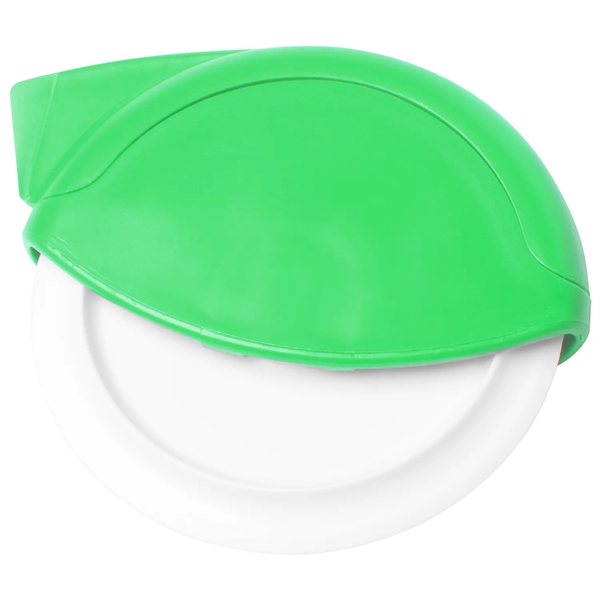 Pizza Cutter easily slices pizzas, quesadillas, brownies and more. Contoured blade... from ASI 52840 Evans Manufacturing