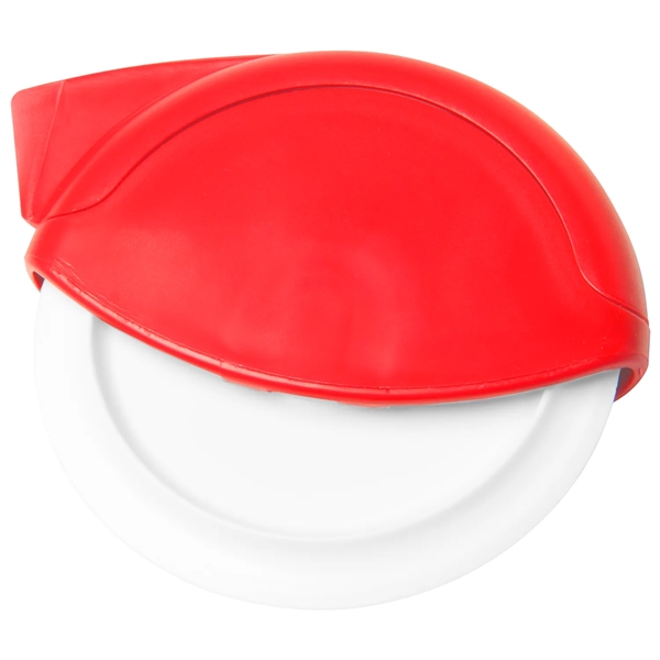 Pizza Cutter easily slices pizzas, quesadillas, brownies and more. Contoured blade... from ASI 52840 Evans Manufacturing