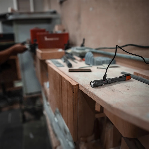 6.3" long NEBO penlight with a powerful 500 lumen light. Rechargeable,... from ASI 46170 Compass Industries Inc