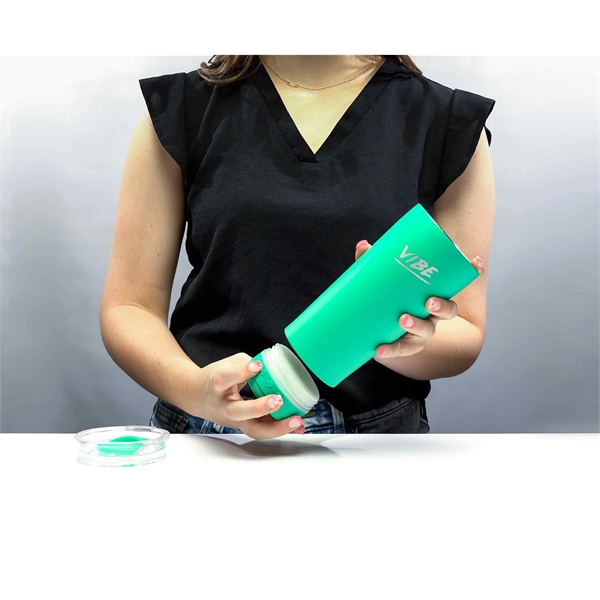 Vibe tumbler with a detachable Bluetooth speaker and dancing LED lights... from ASI 38120 Ball Pro / Diversified Quality Kitchenware