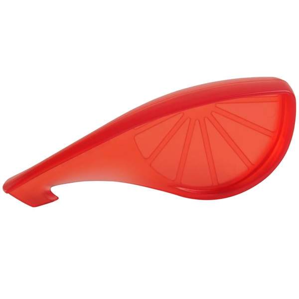 Citrus peeler kitchen tool with a wedge design on the handle... from ASI 52840 Evans Manufacturing