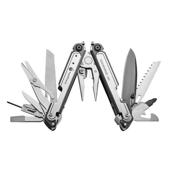 The Leatherman ARC is the first-ever multi-tool to have a MagnaCut... from ASI 46170 Compass Industries Inc