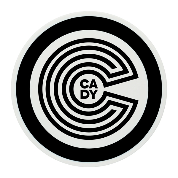 2.75" x 2.75" x .50" Puck wireless charging pad for Qi-compatible... from ASI 39820 Opusline (Benmex) / Opus Line