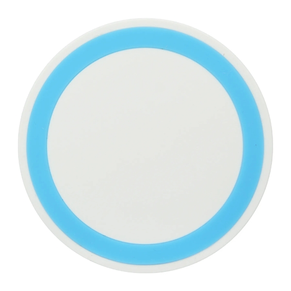 2.75" x 2.75" x .50" Puck wireless charging pad for Qi-compatible... from ASI 39820 Opusline (Benmex) / Opus Line