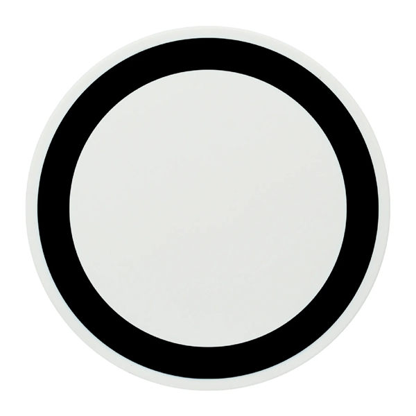 2.75" x 2.75" x .50" Puck wireless charging pad for Qi-compatible... from ASI 39820 Opusline (Benmex) / Opus Line